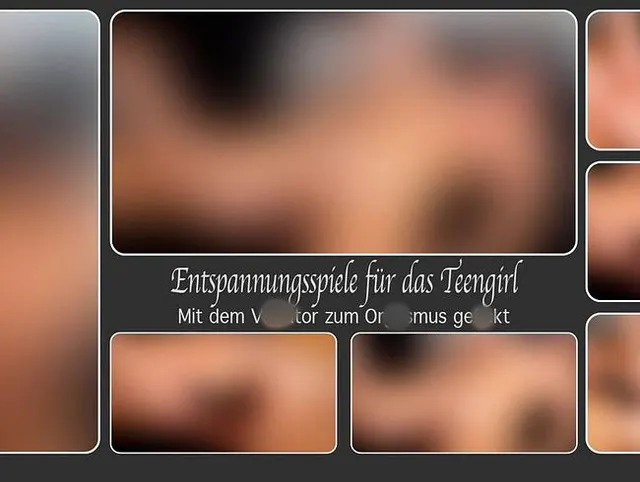 Entspannungsspiele für das Teengirl - Mit dem Vibrator zum Orgasmus gefickt