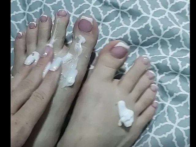 Playing with my feet