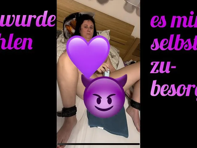 Mir wurde befoh es mir selbst zubesorgen????