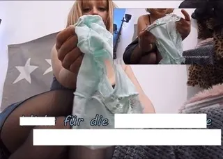 Hol dir einen Runter!Auf die Schlüpferfotze