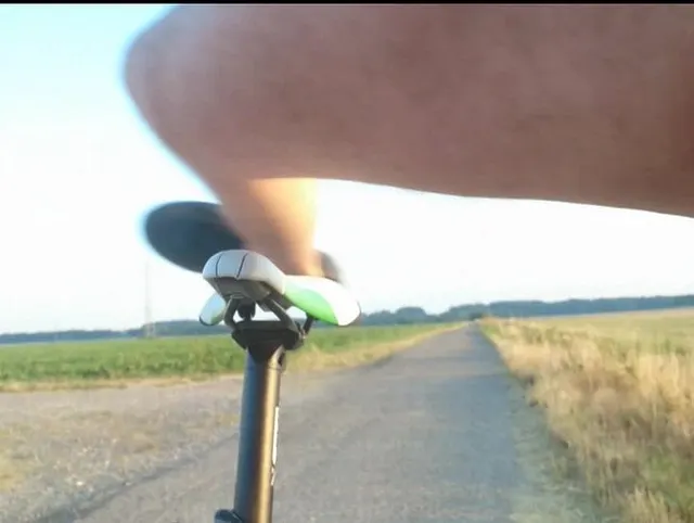 Geiles Wichsen auf meiner FKK Radtour 2022 - 2
