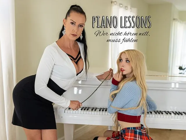 Piano lessons. Wer nicht hören will, muss fühlen