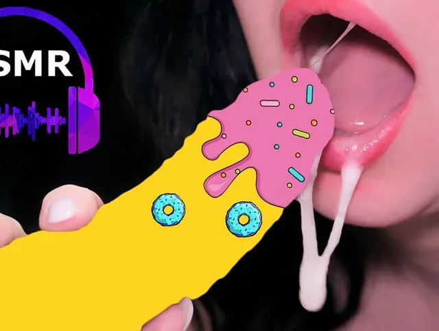 ASMR Blowjob. Sperma auf der Zunge