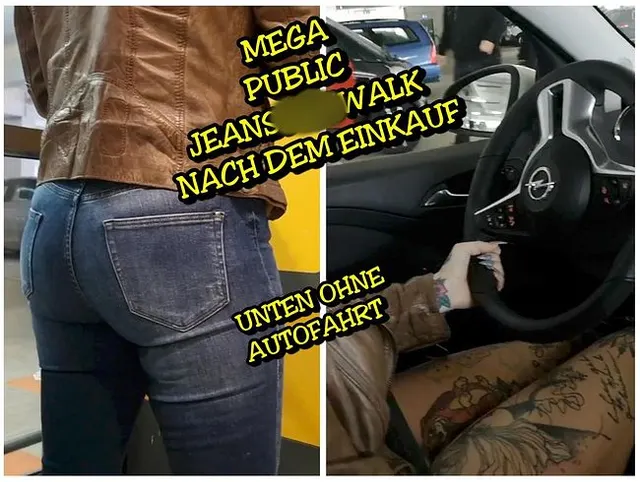 Nach dem Wochenend Einkauf eingepisst