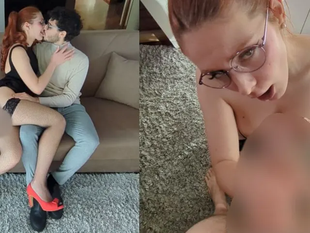mmobilienmakler wurde hart gefickt, nur um die Immobilie an mich zu verkaufen, sperma im gesicht
