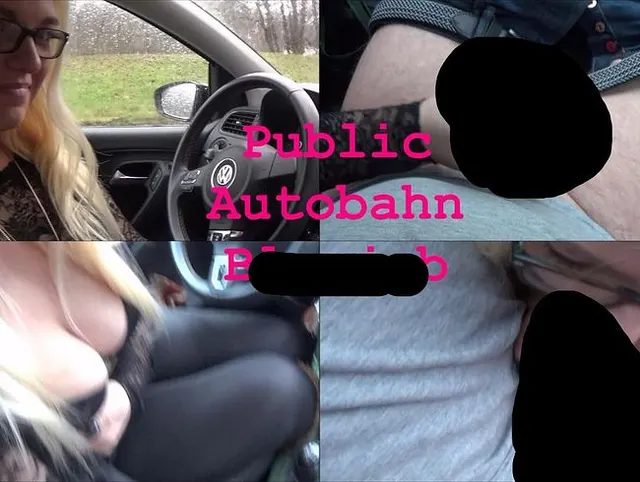 Public Autobahn Blowjob