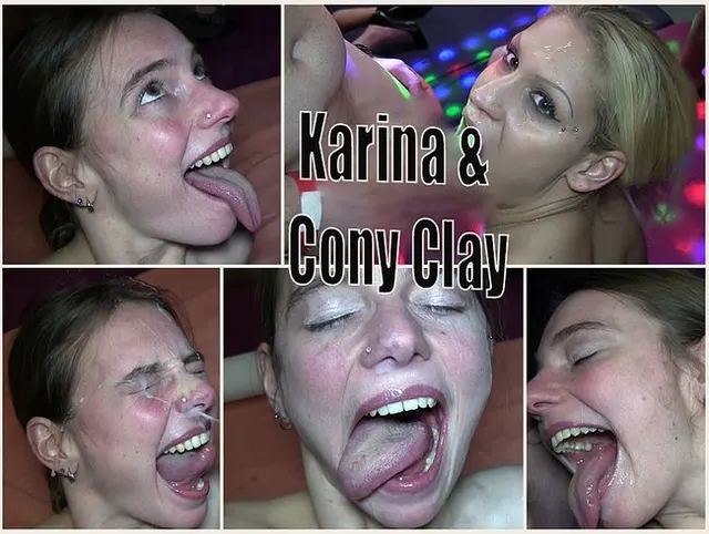 Skinny Girl und Conny Clay knall hart gebangt