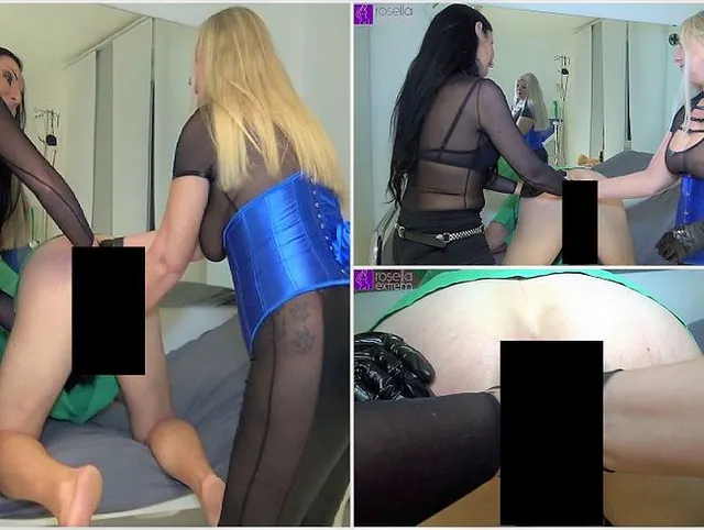 Double Anal-Fisting für ein Sklavenarschloch! Teil 1