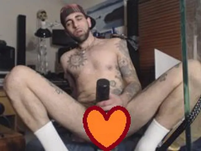 fucked deep with new handmade screw dildo