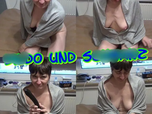 Dildo und Schwanz