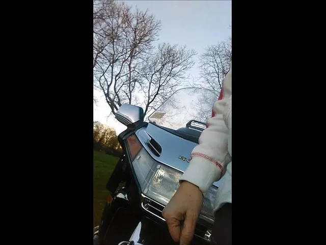 Nach dem Motorrad fahren: pissen! OUTDOOR