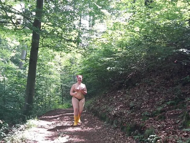 Joggen im Wald