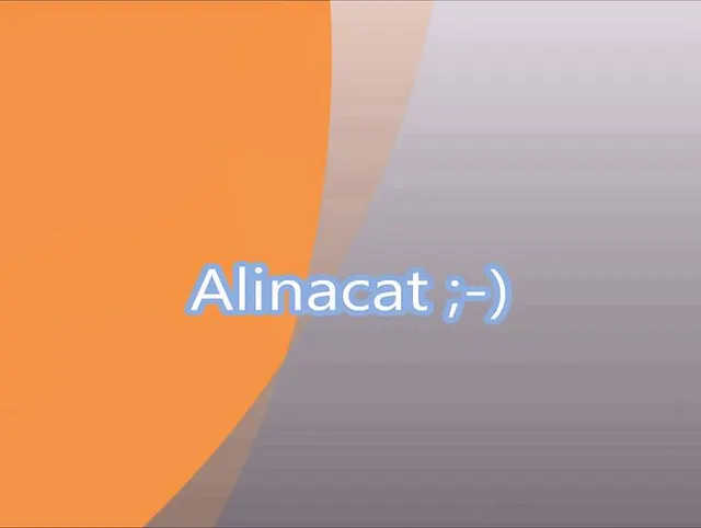 Alina-Cat mit Butt-Plug