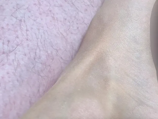 Nylon Feetplay  Cumshot - pantyhose(ohne ton)