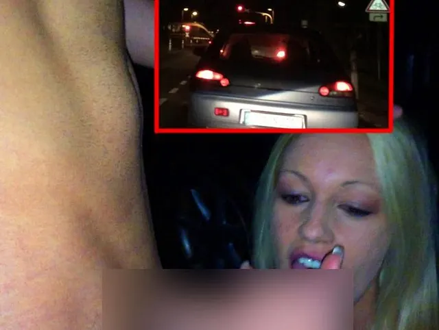 AUTO Zug NAKED Blowjob !!