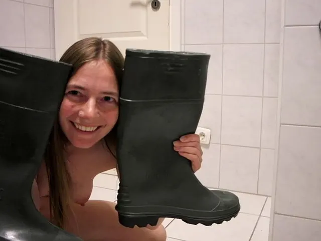 Neue Gummistiefel getestet