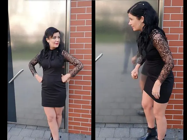 Public Dildo Fuck