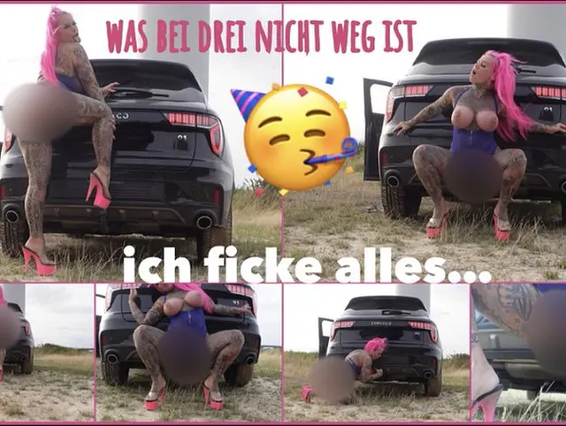 ICH FICK ALLES WAS BEI DREI NICHT WEG IST.
