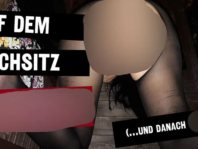 Erst Ficken und dann Pissen. Wild und feucht im Wald – mein Loch voll, der Boden nass.