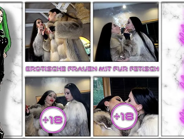 Erotische Frauen mit Fur Fetisch