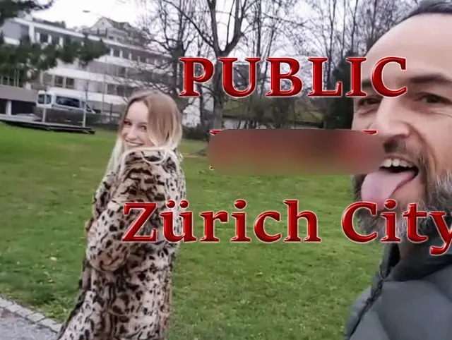 PUBLIC in Zürich City gefickt!