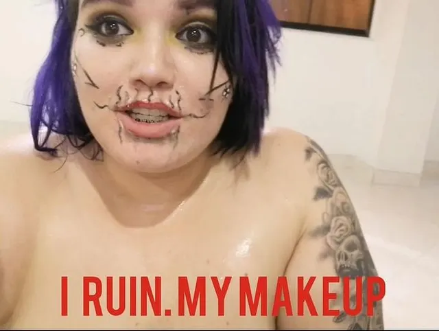 Vergnügen, mein Make-up zu ruinieren