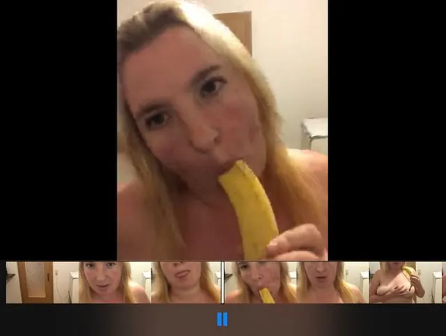 Hmm nachts spontaner geiler Spaß mit der Banane ????