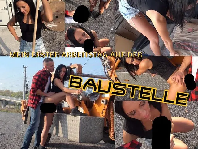 MEIN ERSTER ARBEITSTAG AUF DER BAUSTELLE!