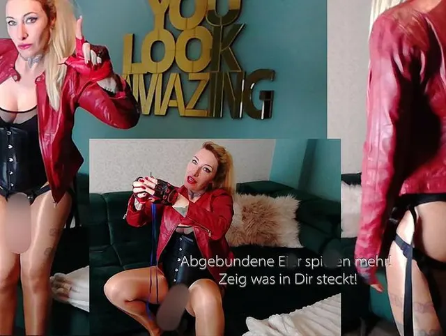 Abgebundene Eier spitzen mehr! Zeig was in Dir steckt!  | by Lady_Demona