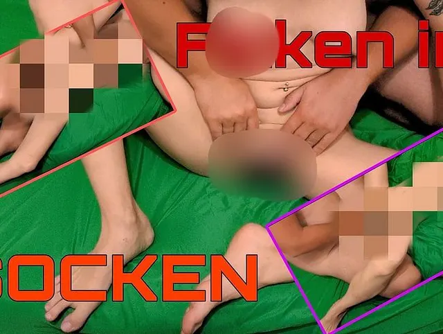 Socken angelassen und dennoch gefickt