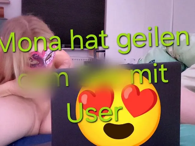Milf Mona hat geilen Cam Sex mit Lieblings User