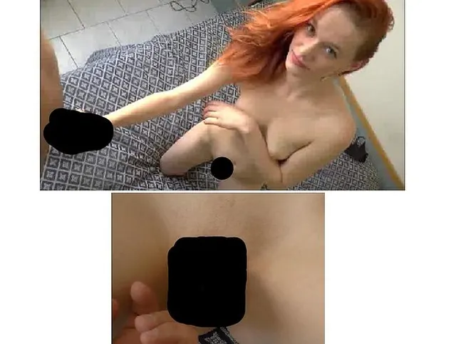 scheu Teenybraut blässt und wichst sich !