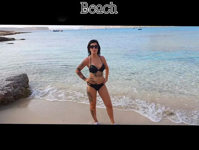 Nackt baden am Balos Beach
