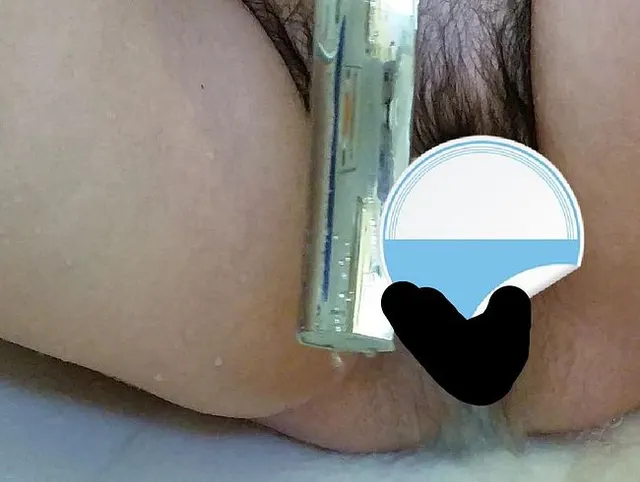 Möse waschen