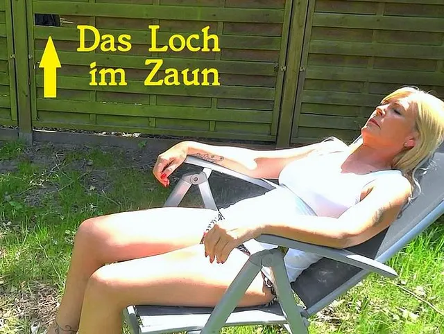 Dreister Nachbar - Das Loch im Zaun