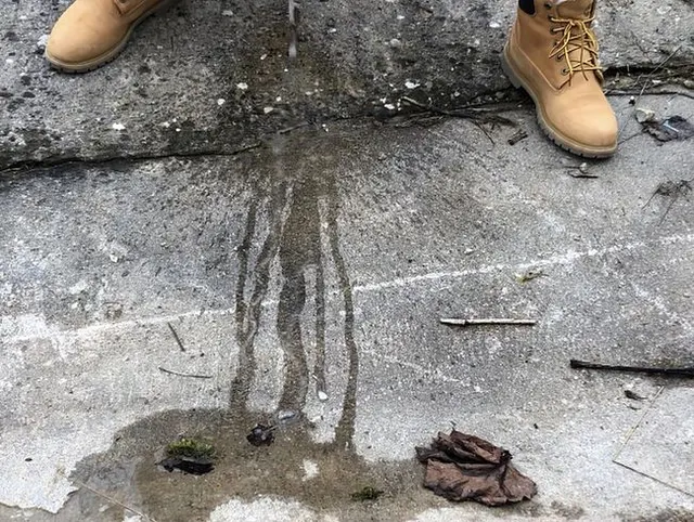 Spontanes Outdoor Pissing