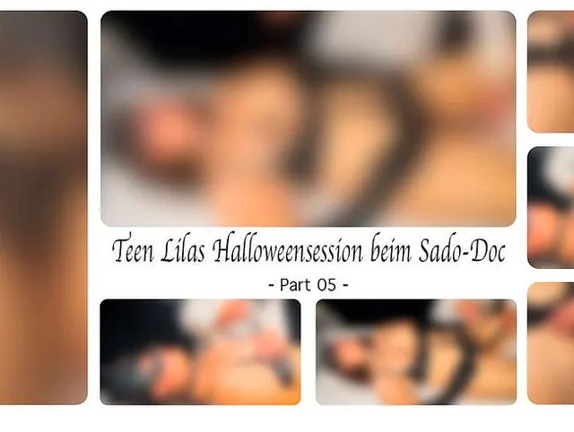 Teen Lilas Halloweensession beim Sado-Doc - Part 05