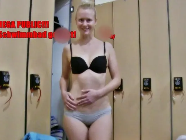 Mega Public! Im Schwimmbad gefickt! + Facial!