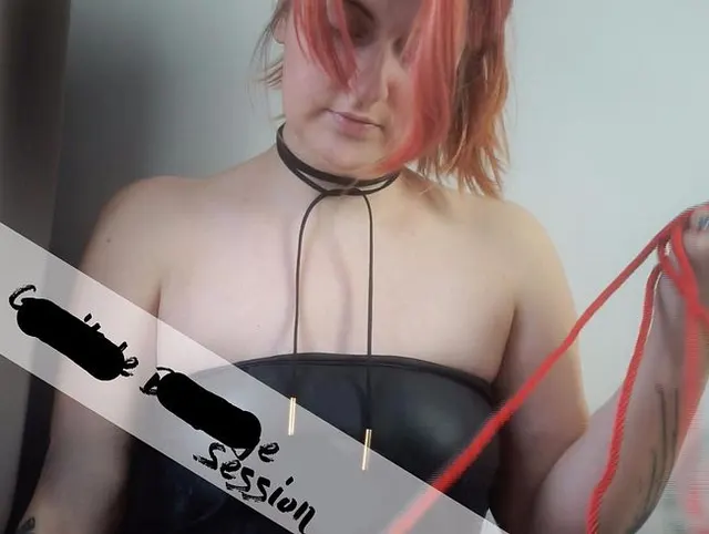 Genitale BondageSession
