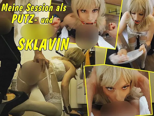 Meine Session als Putz- und Blas-Sklavin!!