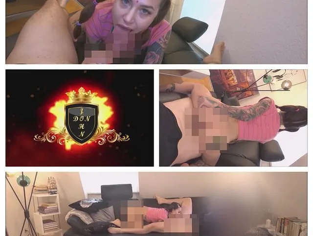 Schxlmädchen fickt heimlich mit Stiefdaddy ohne Gummi und bläst. Teil 5.