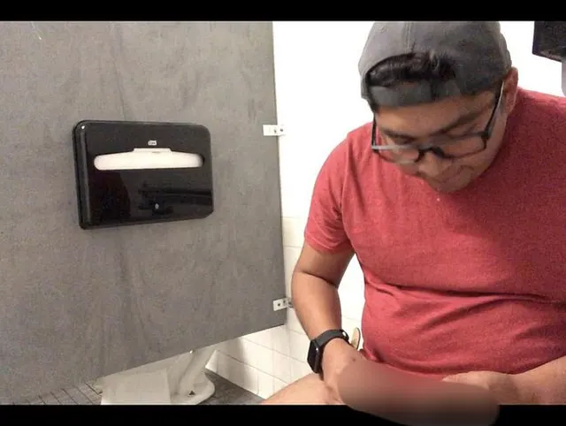 Restroom Masturbating
