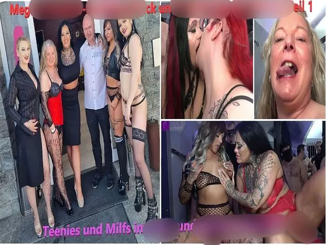 Mega Creampie-Spermaschluck und CumSwap-GangBang!Teil 1-Teenies und Milfs im Fick- und Sperma-Rausch