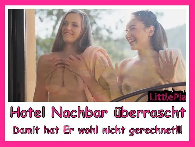 Im Urlaubs Hotel den Nachbar überrascht…
