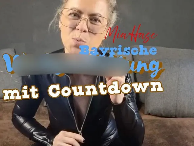 Bayrische Wichsanleitung mit Countdown...