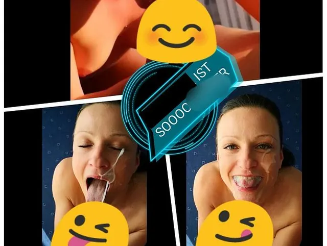 2x Megaladung Sperma ins Gesicht gespritzt... ja wohin den sonst ;-)