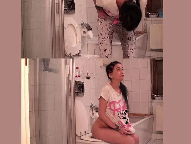 Verpeilte Morgentoilette. (RS)
