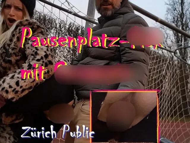 Public in Zürich gefickt & Creampie!