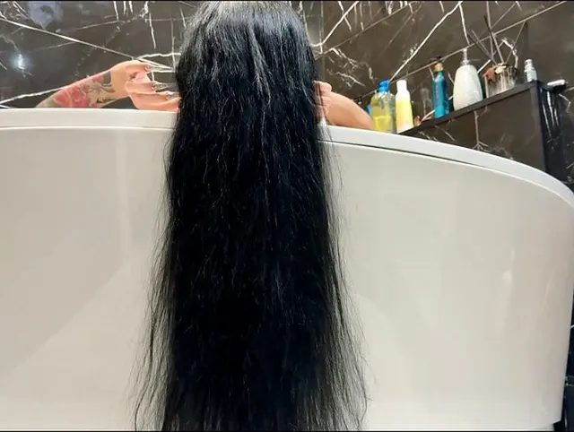 Meine langen Haare