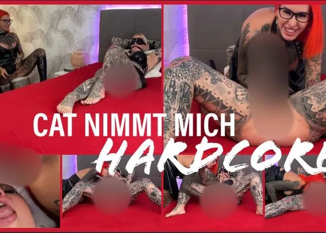 CAT NIMMT MICH HARDCORE | gefesselt zum Höhepunkt
